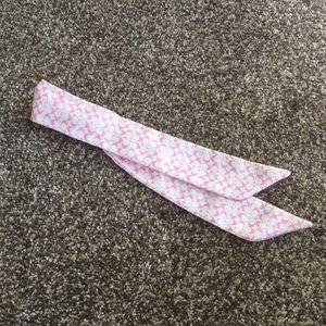 Coach signature silk hair scarf